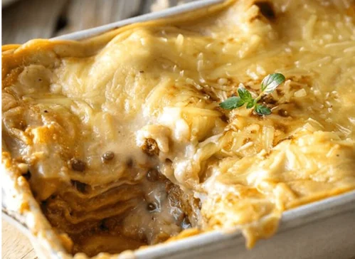 Lasagne cremose senza glutine